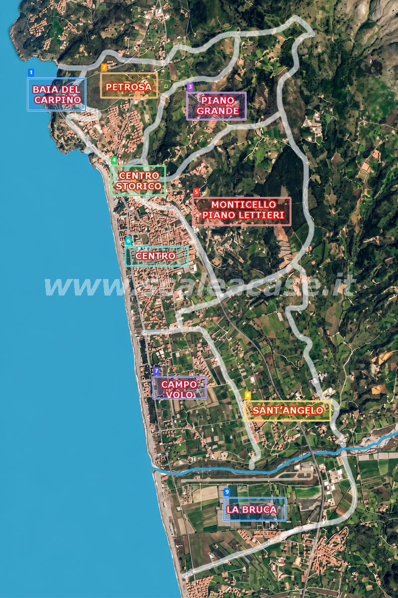 Zone di Scalea